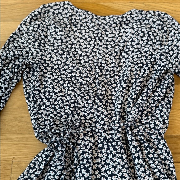 Abercrombie & Fitch Womens Wrap Dress Size XS Floral Boho Mini - Picture 11 of 12